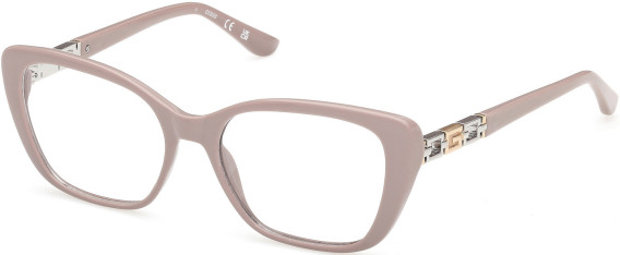 Guess GU50358 glasses in Shiny Beige