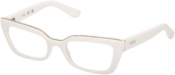 Guess GU50360 glasses in Shiny White