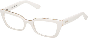 Guess GU50360 glasses in Shiny White