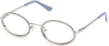 Guess GU50362 glasses in Shiny Light Ruthenium