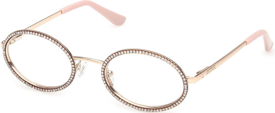 Guess GU50362 glasses in Shiny Deep Gold