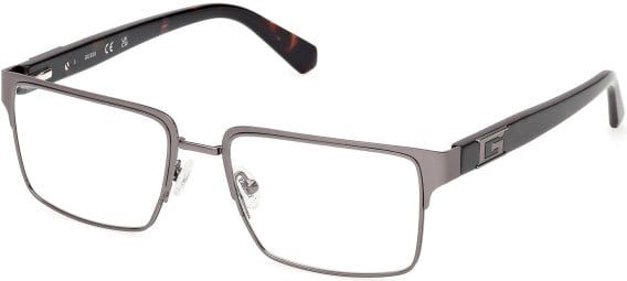 Guess GU50370 glasses in Matte Dark Ruthenium