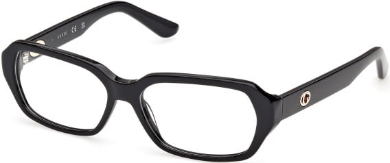 Guess GU50380 glasses in Shiny Black
