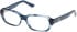 Guess GU50380 glasses in Blue/Horn