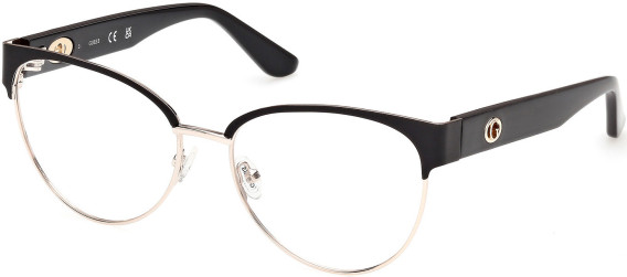 Guess GU50382 glasses in Matte Black