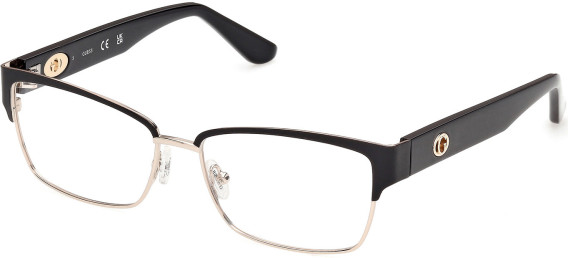 Guess GU50383 glasses in Matte Black