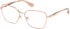 Guess GU50384 glasses in Shiny Rose Gold