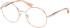 Guess GU50385 glasses in Shiny Rose Gold