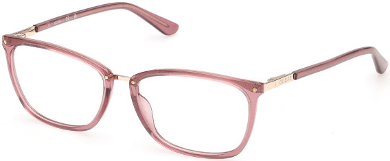 Guess GU50386 glasses in Shiny Light Pink
