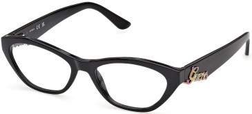 Guess GU50389 glasses in Shiny Black