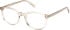 Guess GU50390 glasses in Shiny Light Brown