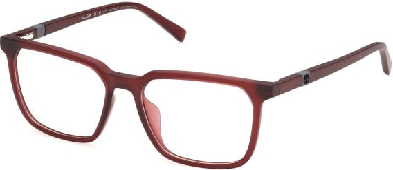 Timberland TB1819-H-53 glasses in Matte Dark Red