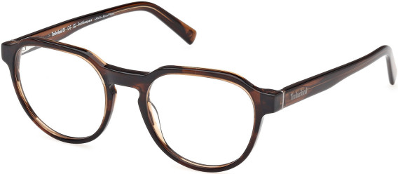 Timberland TB50032 glasses in Light Brown/Horn