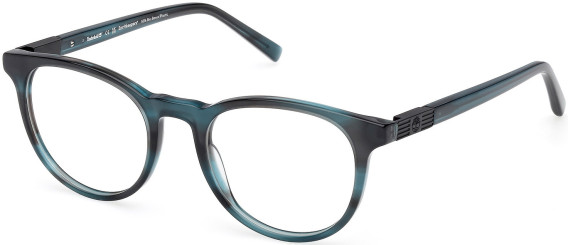 Timberland TB50071 glasses in Light Blue/Horn