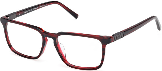 Timberland TB50072-H-54 glasses in Red/Horn
