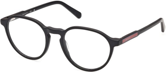 Gant GA50109 glasses in Matte Black/Red