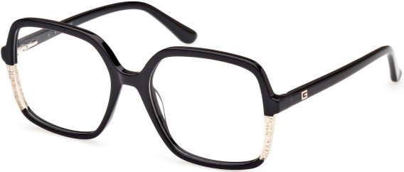 Guess GU2950 glasses in Black/Pearl