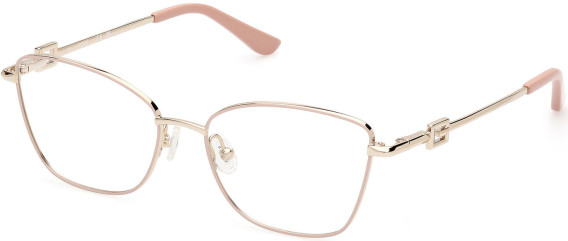 Guess GU2974-52 glasses in Shiny Pink Gold