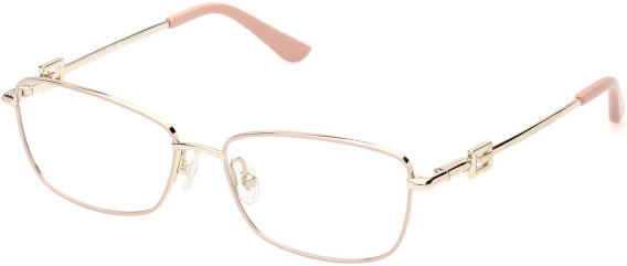 Guess GU2975 glasses in Shiny Pink Gold