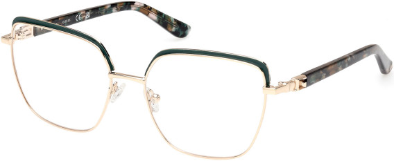 Guess GU2983 glasses in Shiny Dark Green