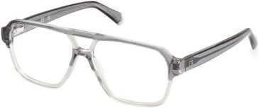 Guess GU50093 glasses in Shiny Grey