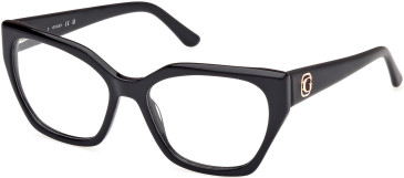 Guess GU50112 glasses in Shiny Black