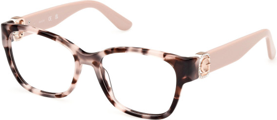Guess GU50120-52 glasses in Coloured Havana