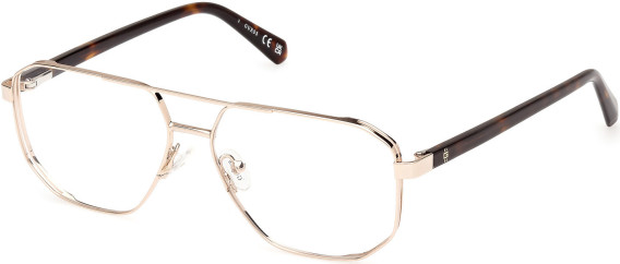 Guess GU50135 glasses in Shiny Pale Gold