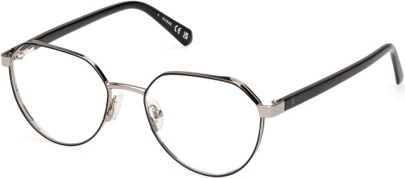 Guess GU50136 glasses in Shiny Black