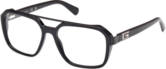 Guess GU50138 glasses in Shiny Black