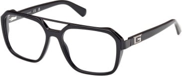 Guess GU50138 glasses in Shiny Black