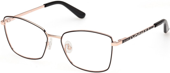 Guess GU50170-52 glasses in Matte Black