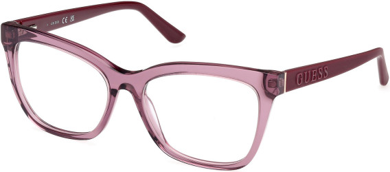 Guess GU50172-53 glasses in Shiny Violet