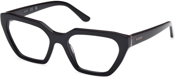 Guess GU50176 glasses in Shiny Black