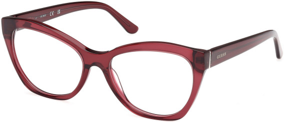 Guess GU50177-56 glasses in Shiny Bordeaux