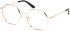 Guess GU50184 glasses in Shiny Rose Gold