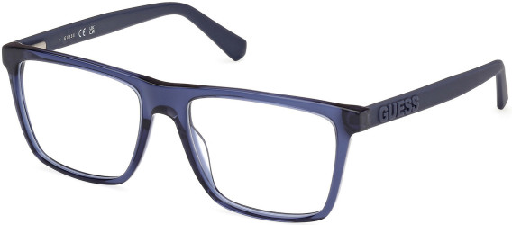 Guess GU50186 glasses in Shiny Blue