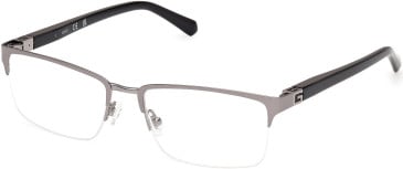 Guess GU50191 glasses in Matte Gunmetal