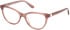 Guess GU50195 glasses in Violet/Horn