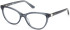 Guess GU50195 glasses in Light Blue/Horn