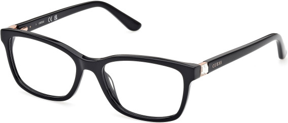 Guess GU50196 glasses in Shiny Black