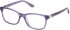 Guess GU50196 glasses in Violet/Horn