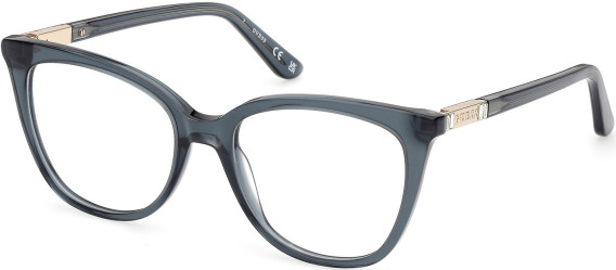 Guess GU50197 glasses in Shiny Blue
