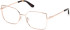 Guess GU50223 glasses in Shiny Rose Gold