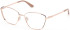 Guess GU50224 glasses in Shiny Rose Gold/Nude
