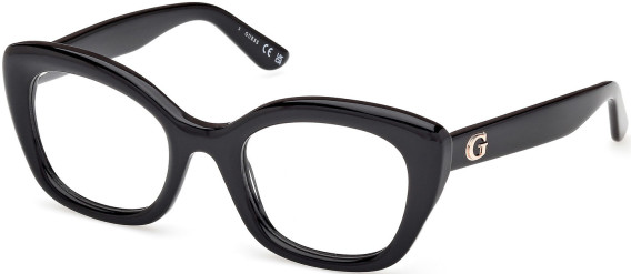 Guess GU50225 glasses in Shiny Black