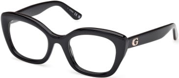 Guess GU50225 glasses in Shiny Black