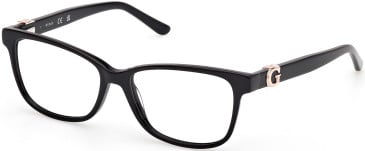 Guess GU50227 glasses in Shiny Black