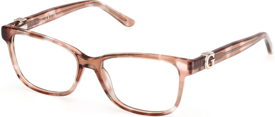 Guess GU50227 glasses in Shiny Beige