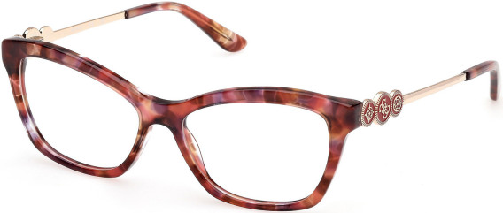 Guess GU50231 glasses in Red/Havana